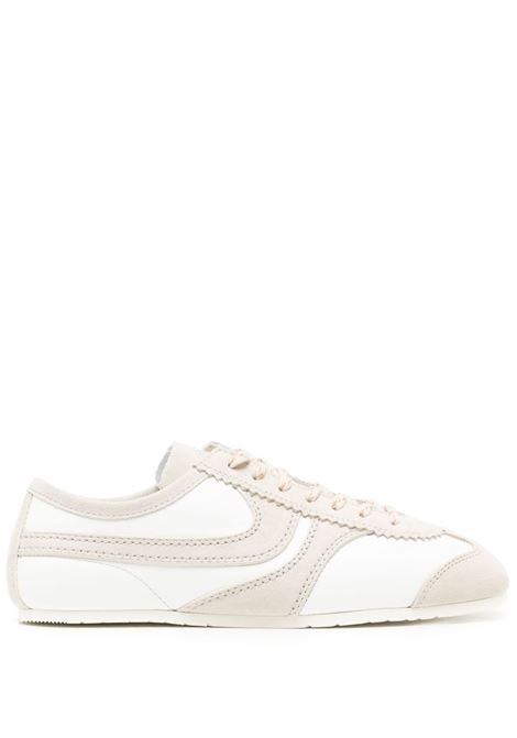 White and beige panelled sneakers Dries van noten - women